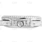 Iced Out Natural Diamond Patek Philippe Watch customdiamjewel