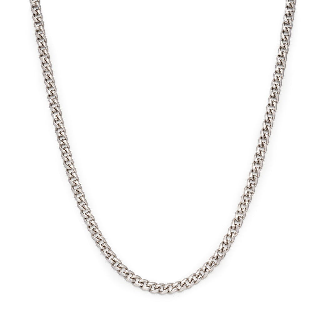 925 Sterling Silver Daily Wear Simple Cuban Link Chain For Men hip hop jewelry CustomDiamJewel