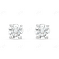 Luxury Solitaire Moissanite Diamond Stud Earring Stud earrings CustomDiamJewel