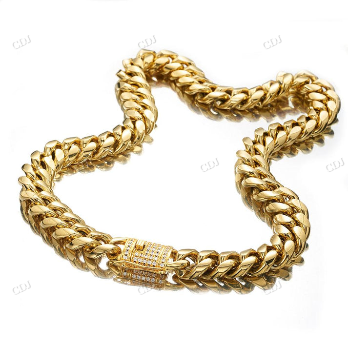 6 - 18MM Miami Cuban Chain hip hop jewelry CustomDiamJewel