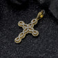 Filigree Cross Moissanite 925 Silver Pendant Hip Hop Pendent customdiamjewel