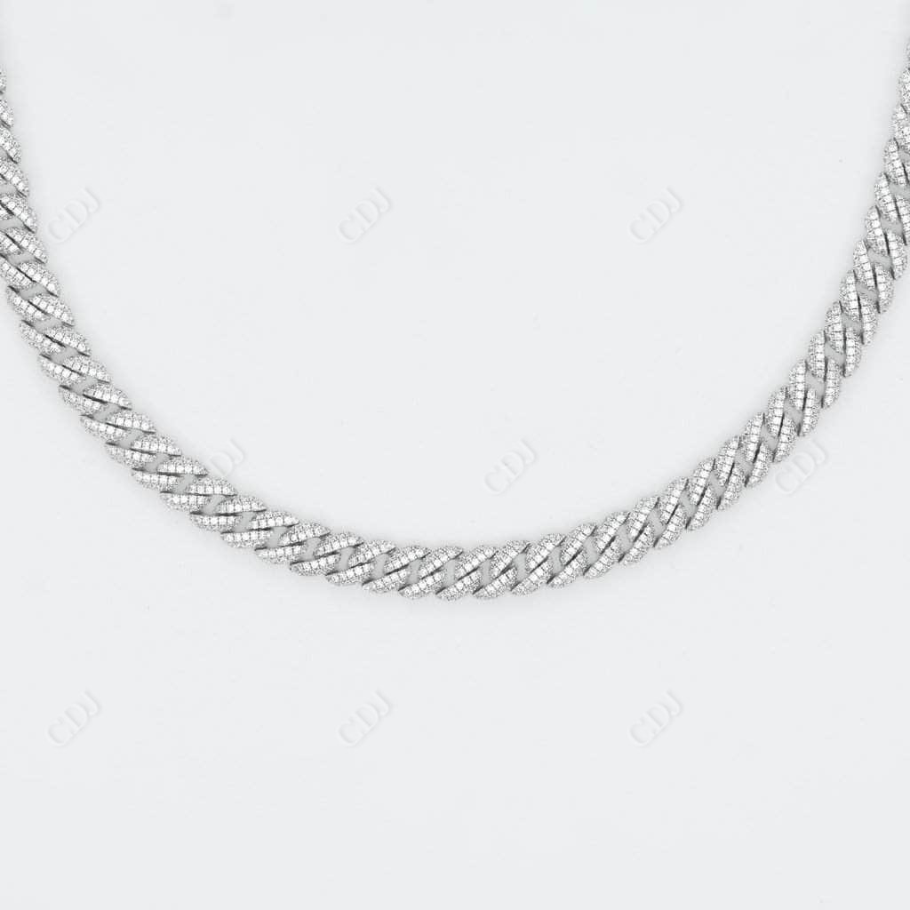 Antique Customized Hip Hop Diamond Cuban Chain  customdiamjewel   