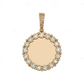 1.60 CTW Picture Moissanite Pendant hip hop jewelry customdiamjewel