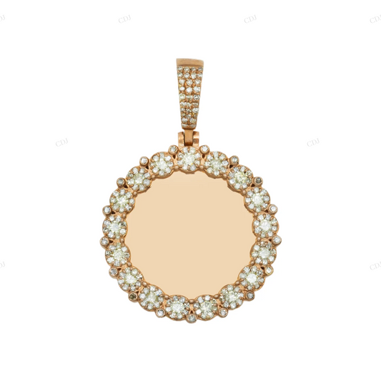 1.60 CTW Picture Moissanite Pendant hip hop jewelry customdiamjewel