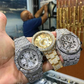 Hip Hop Fully Iced Out Moissanite Watches customdiamjewel