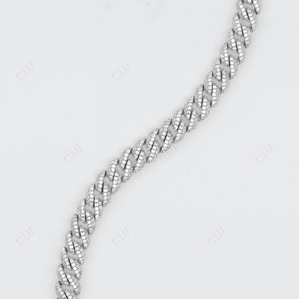 Antique Customized Hip Hop Diamond Cuban Chain  customdiamjewel   