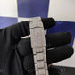 Custom Classic Full Studded Stainless Steel Automatic Roman Dial Watch customdiamjewel