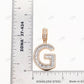 Customized G 925 Silver Moissanite Pendant Hip Hop Pendent customdiamjewel