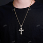 Custom Fully Iced Out Cross Diamond Pendant hip hop jewelry CustomDiamJewel