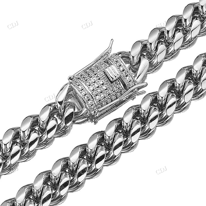 6 - 18MM Miami Cuban Chain hip hop jewelry CustomDiamJewel