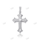 Custom Fully Iced Out Cross Diamond Pendant hip hop jewelry CustomDiamJewel