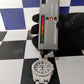 Custom Classic Full Studded Stainless Steel Automatic Roman Dial Watch customdiamjewel