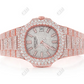Hip Hop ETA Swiss Movement Patek Philippe Moissanite Watch customdiamjewel