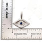 Evil Eye Charm 925 Silver Moissanite Pendant Hip Hop Pendent customdiamjewel