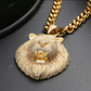 Lion Face Sterling Silver Moissanite Iced Out Hip Hop Pendant hip hop jewelry CustomDiamJewel