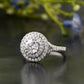 Lab-Grown Diamond Double Halo Ring