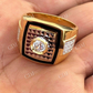 14K Solid Gold Round Cut Hip Hop Ring  customdiamjewel   