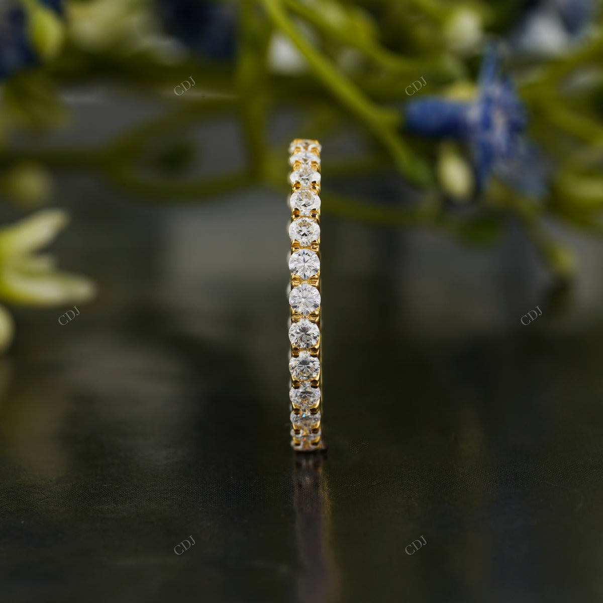 Lab-Grown Diamond Eternity Wedding Band