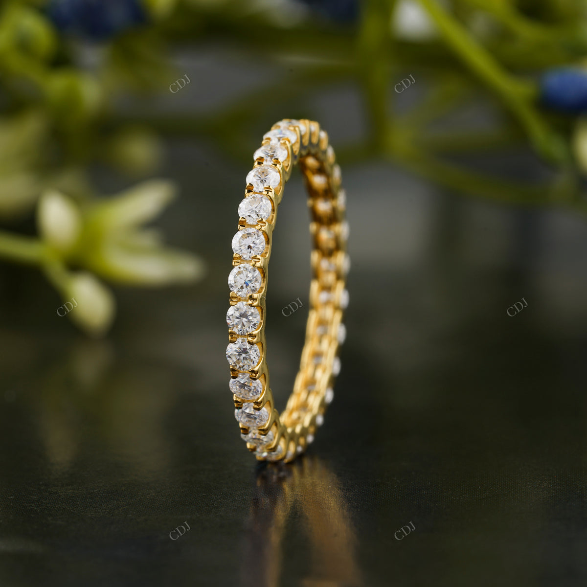 Lab-Grown Diamond Eternity Wedding Band