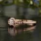 Lab-Grown Diamond Round Vintage Ring customdiamjewel