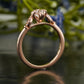 Lab-Grown Diamond Round Vintage Ring customdiamjewel