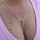 Yellow Canary Moissanite Cross Iced Hip Hop Pendant  customdiamjewel   
