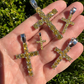 Yellow Canary Moissanite Cross Iced Hip Hop Pendant  customdiamjewel   