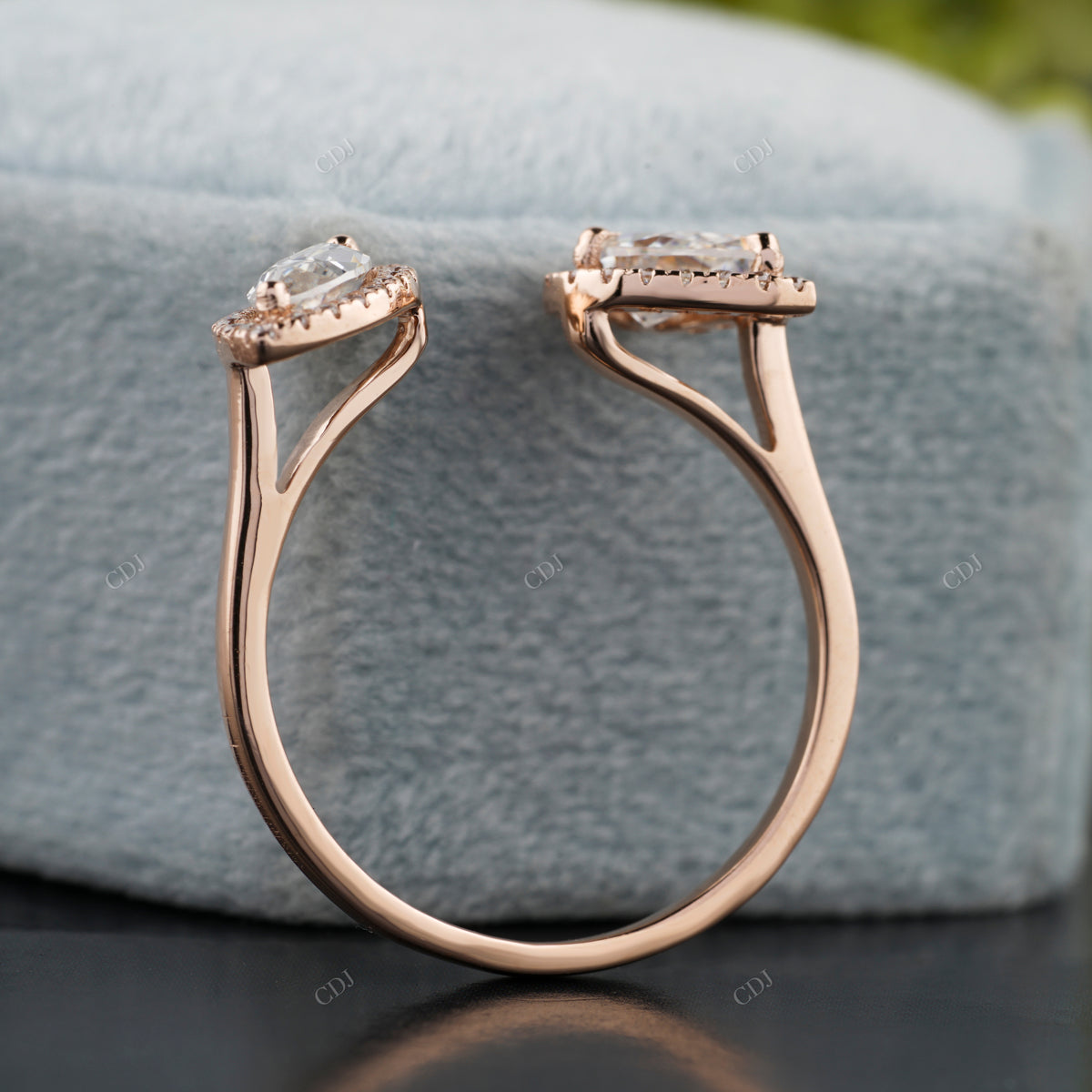Marquise & Pear Lab-Grown Diamond Ring