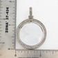 1.75 Inch Spinning Circle Double-Sided Photo Pendant hip hop jewelry CustomDiamJewel