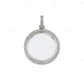 1.75 Inch Spinning Circle Double-Sided Photo Pendant hip hop jewelry CustomDiamJewel
