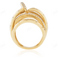 18K Yellow Gold Diamond Hip Hop Ring For Men hip hop jewelry CustomDiamJewel