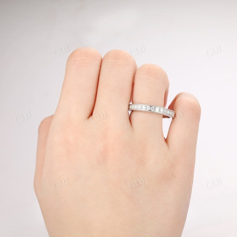 Half Eternity Natural Diamond Filigree Matching Wedding Band Wedding Band customdiamjewel   