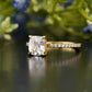 Cushion Lab-Grown Diamond Solitaire Ring customdiamjewel