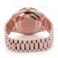 Lab Grown Diamond Watch Iced Out Custom Rose Gold Rolex customdiamjewel