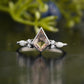 Kite Cut Moissanite Diamond Ring customdiamjewel