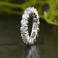 Round Lab-Grown Diamond Pavé Band