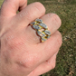 Cuban Link Iced Out Hip Hop Ring  customdiamjewel   