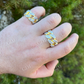 Cuban Link Iced Out Hip Hop Ring  customdiamjewel   