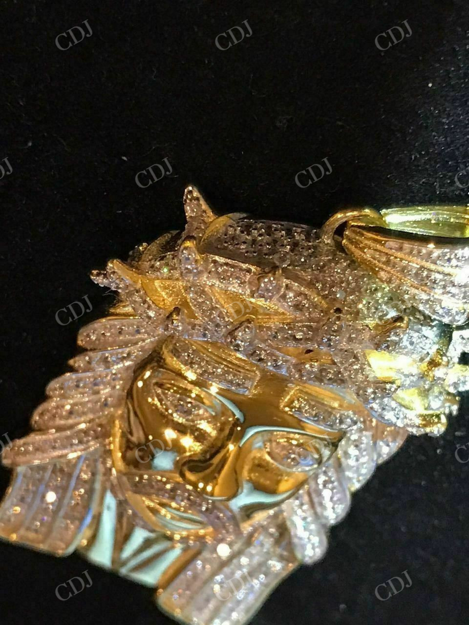Hiphop Diamond Jesus Piece Pendant  customdiamjewel   