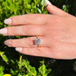 Cushion Cut Natural Diamond Hip Hop Ring  customdiamjewel   