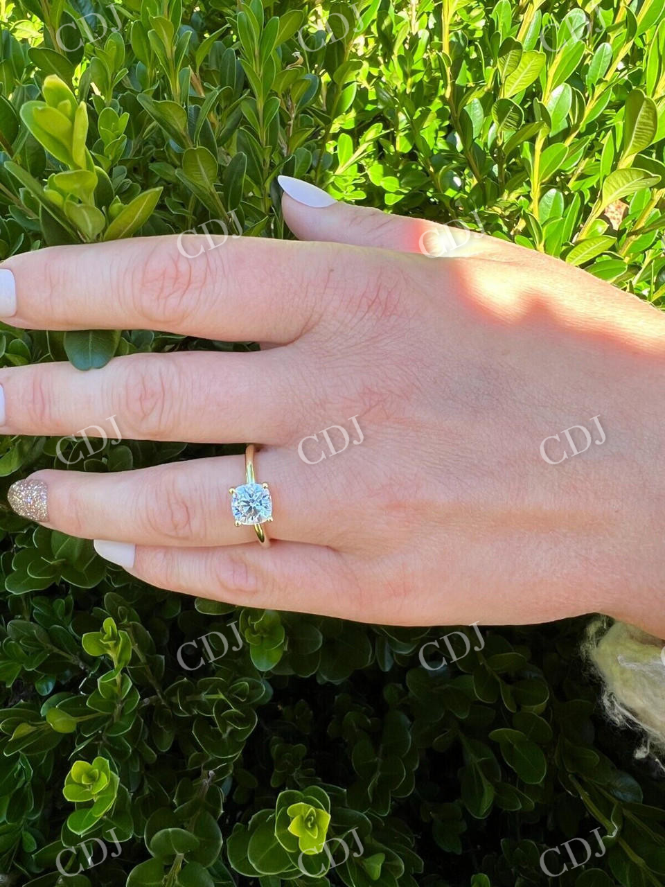 Cushion Cut Natural Diamond Hip Hop Ring  customdiamjewel   