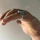 Black Onyx Moissanite Hip Hop Ring  customdiamjewel   