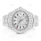 New design White Gold Rolex Sky Dweller Diamond bezel Watch customdiamjewel