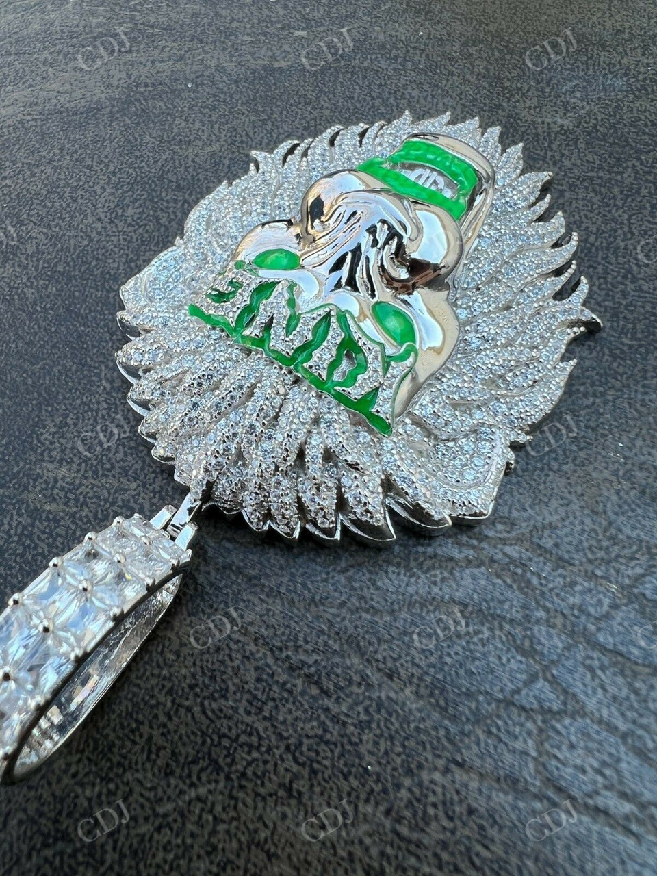 LION KING Huge Hip Hop Pendant  customdiamjewel   