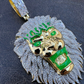 LION KING Huge Hip Hop Pendant  customdiamjewel   