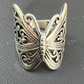 Butterfly Shaped Sterling Silver Hip Hop Ring  customdiamjewel   
