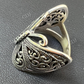 Butterfly Shaped Sterling Silver Hip Hop Ring  customdiamjewel   
