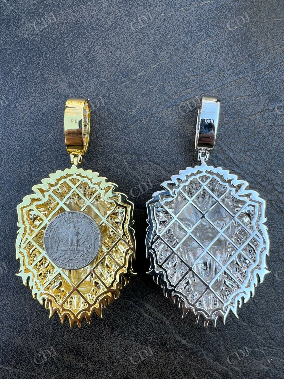 LION KING Huge Hip Hop Pendant  customdiamjewel   