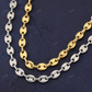 8-10MM Mariner Link Silver Chain hip hop jewelry CustomDiamJewel