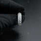 D VVS Moissanite Full Eternity Gold Wedding Band Wedding Band CustomDiamJewel   